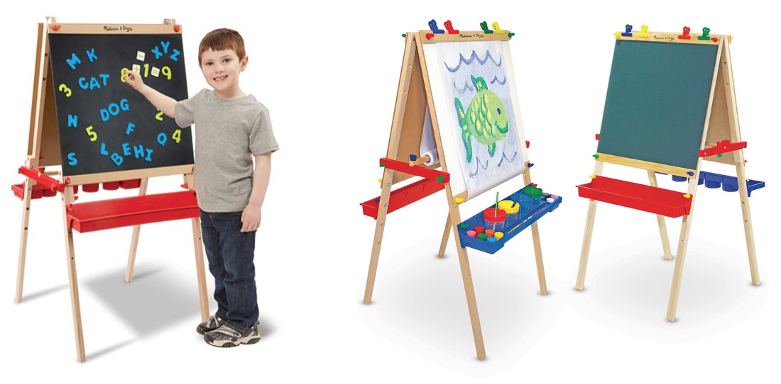 melissa and doug deluxe magnetic standing art easel