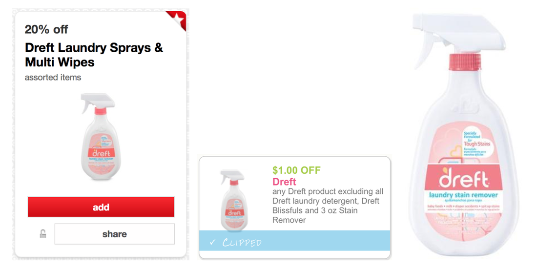 Target: Dreft Laundry Stain Remover 22 oz. only $0.99 (Regularly