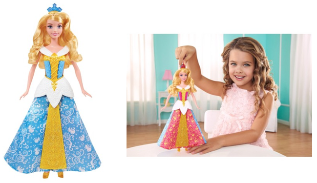 Hot Target Com Disney Princess Beauty Color Changing Dress Doll