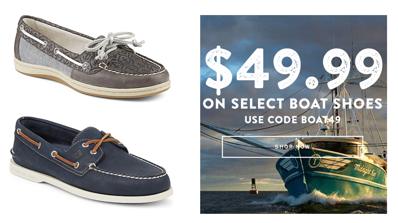 sperry top sider coupon code