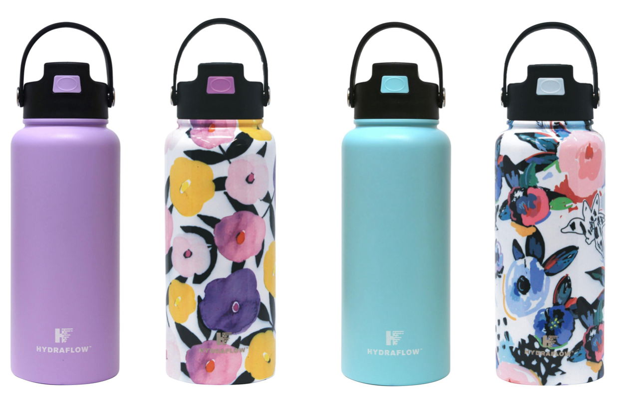Hydraflow Kids Hybrid 14-oz Stainless Steel Insulated Bottles, 2 Pack  (Assorted Colors) - Sam's Club